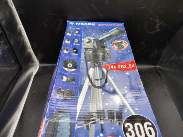 1372228-2 Telescope, 1 pc, Meade ETX-70AT, 14x–262.5x magnification
