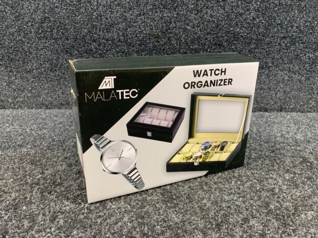 1375400-2 Watch box - for 12 watches / bracelets / jewelry