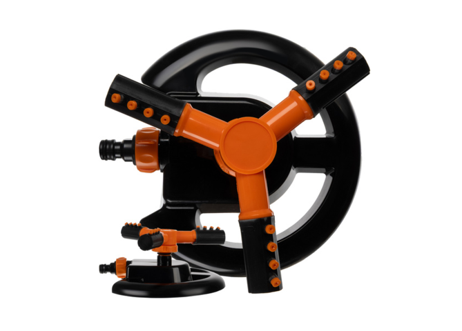 1375428-1 2 st 360° Vattenspridare roterande – stabil 3-armad