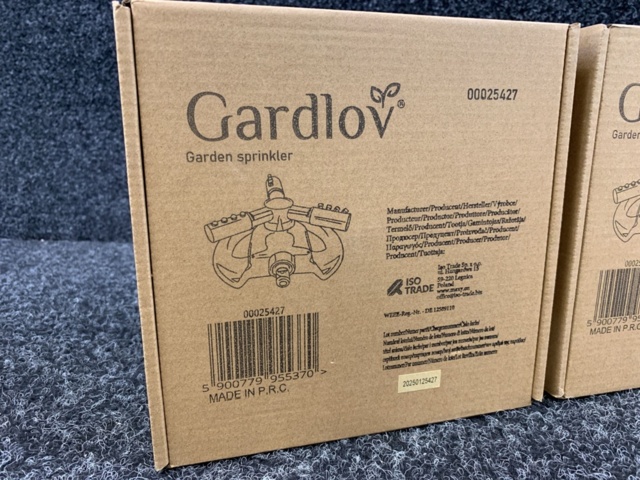 1375428-3 2 st 360° Vattenspridare roterande – stabil 3-armad