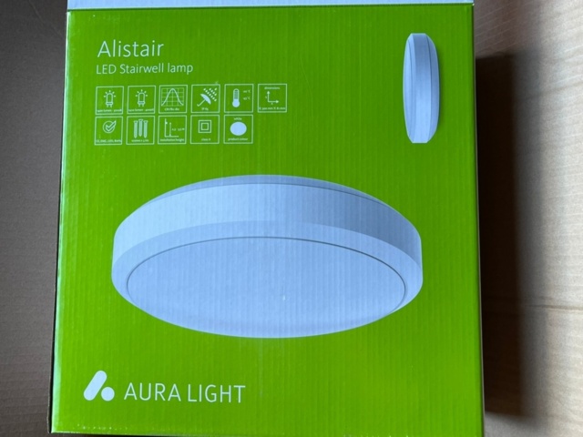 1255955-1 5 plafonds with sensor led Alistair IP65 Aura Light