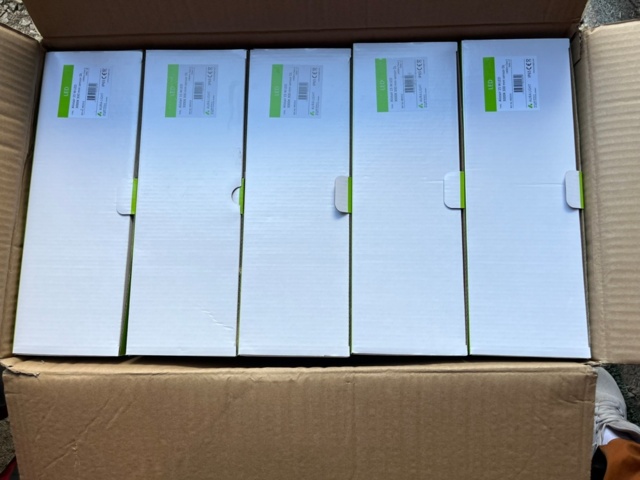 1255955-3 5 plafonds with sensor led Alistair IP65 Aura Light