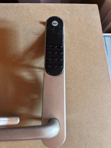 1255961-2 Code lock for front door Doorman Assa