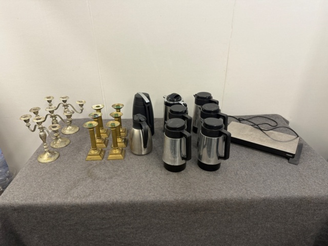 1176393-1 Termosar, värmeplatta och ljusstakar