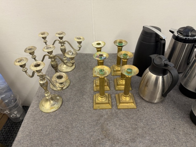 1176393-4 Termosar, värmeplatta och ljusstakar