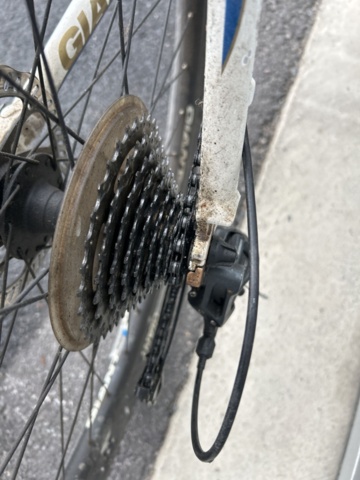 1300693-6 Mountain bike - Giant Revel