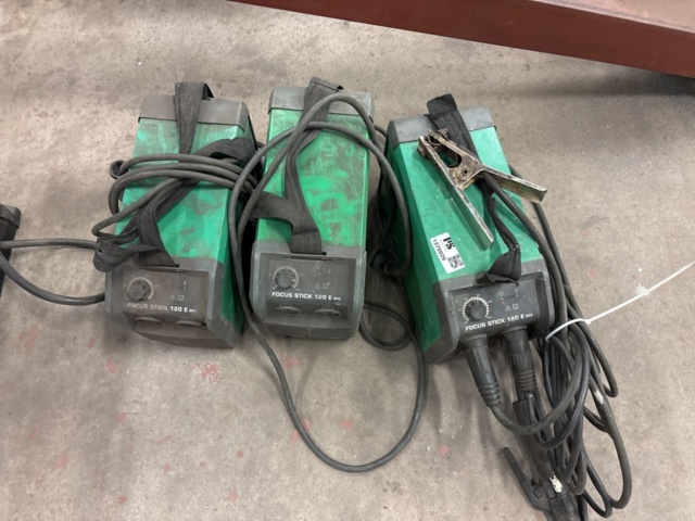 1370026-2 Welding machines 3 pcs - Migatronic Focus Stick 120 E PFC