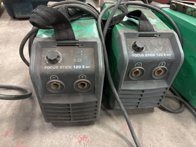 1370026-3 Welding machines 3 pcs - Migatronic Focus Stick 120 E PFC