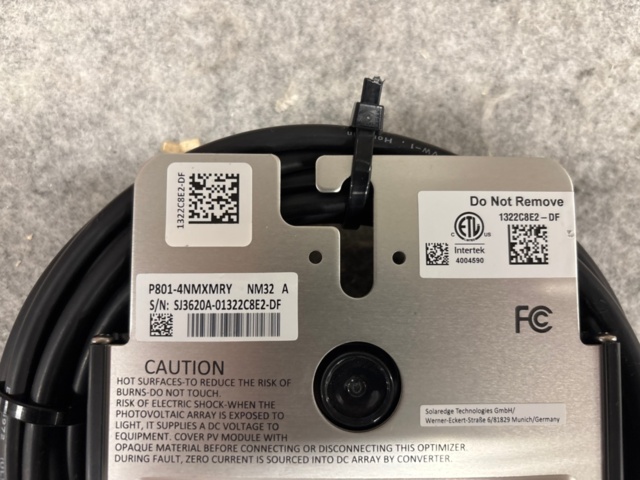 1356543-5 Power optimizers approx. 26 in different models - SolarEdge