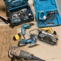 1130906-1 Collection of power tools and accessories - Makita, Bosch, DeWalt and others.