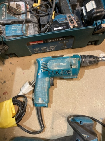 1130906-8 Collection of power tools and accessories - Makita, Bosch, DeWalt and others.