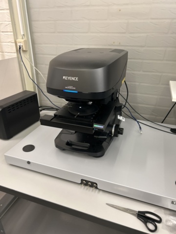1297418-1 Microscope - Keyence VK-X1050 Laser Confocal Microscope.