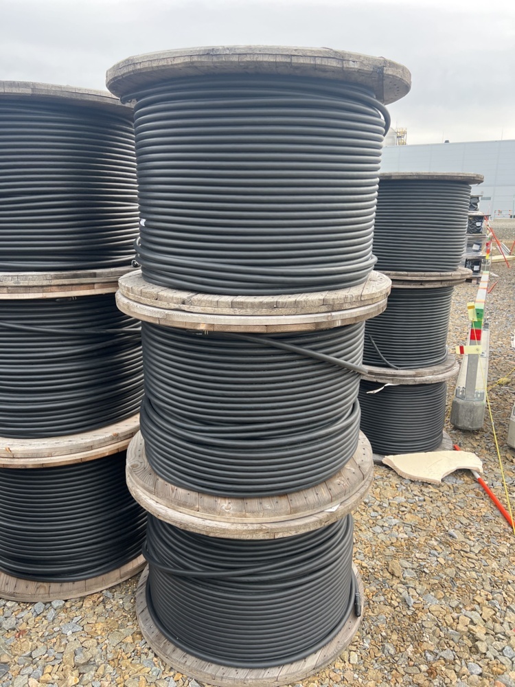 1268185-1 3 cable drums of 500m Nexans FXQJ/IFSI/MCMK HF 1KV 4X 16/16
