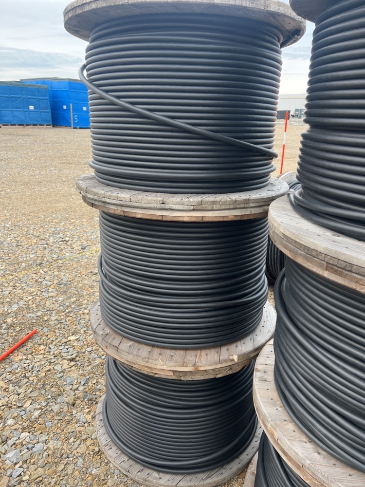 1268185-2 3 cable drums of 500m Nexans FXQJ/IFSI/MCMK HF 1KV 4X 16/16