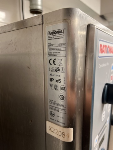 1370156-3 Kombiugn - Rational CombiMaster Plus CMP 61