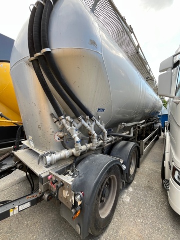 1277238-7 Silo trailer 55,000 liters - Feldbinder HEUT 55.4 -2010