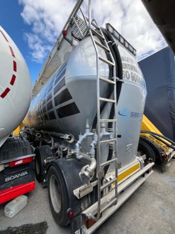 1277238-8 Silo trailer 55,000 liters - Feldbinder HEUT 55.4 -2010