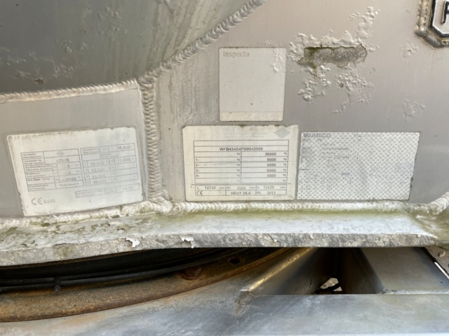 1277238-25 Silo trailer 55,000 liters - Feldbinder HEUT 55.4 -2010