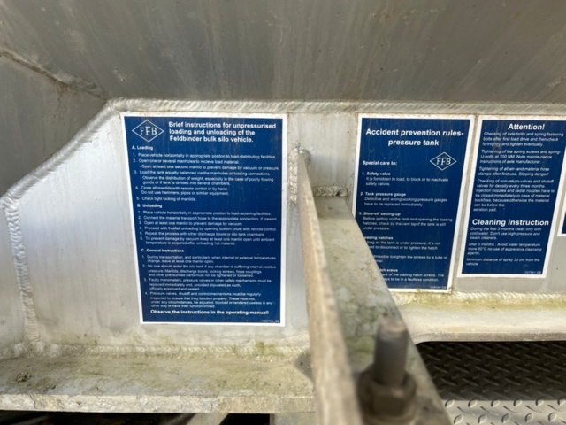 1277238-47 Silo trailer 55,000 liters - Feldbinder HEUT 55.4 -2010