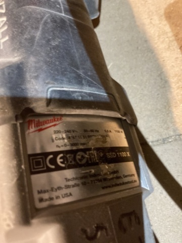 1377620-5 Tiger saws 2 pcs - Milwaukee SSD 1100 X