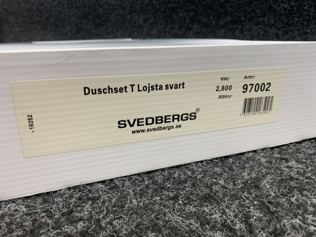 1371736-3 Duschset Svedbergs T Lojsta svart