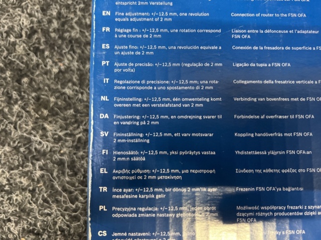 1378571-5 Guide rail adapter Bosch FSN OFA