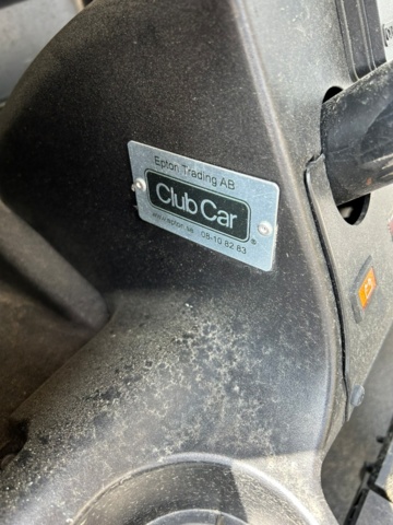 1343748-8 Golfbil Club Car Tempo 2018 med GPS och laddare