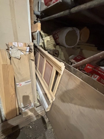 1377677-6 Lot of construction timber