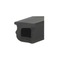 1379644-6 Glasräcke till altan - stolpfritt, komplett paket för inomhus/utomhus med aluminiumskena