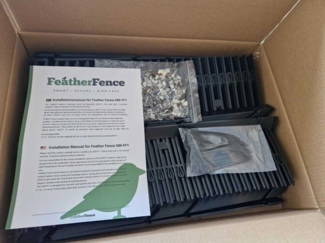 1379663-5 Bird protection for solar panels 30 m