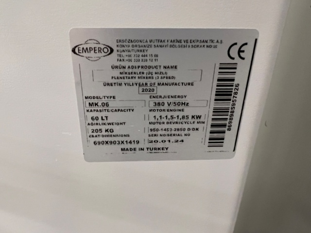 1379734-8 Mixer - Empero MK.06 - 2020