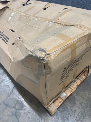 1379975-6 Soffa chesterfield 3-sits grå