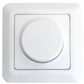 1380198-1 Dimmer 10 st - Grunda,  utanpåliggande elektronisk 20–300 W vit modell