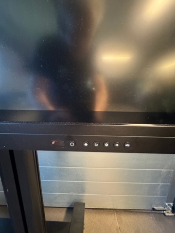 1380233-5 Interactive whiteboard Ricoh IWB A6500 with rolling stand