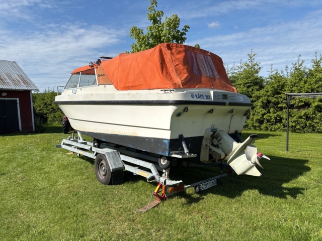 1373405-3 Kabinbåt Ockelbo C20 med trailer