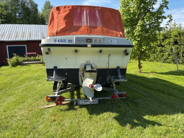 1373405-4 Kabinbåt Ockelbo C20 med trailer