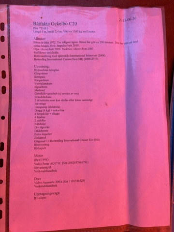 1373405-28 Kabinbåt Ockelbo C20 med trailer