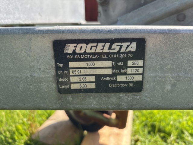 1373405-41 Kabinbåt Ockelbo C20 med trailer