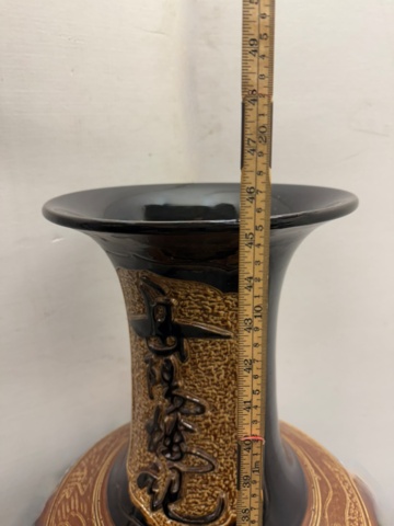 1176412-5 2 large Chinese urns, height approx. 150 cm