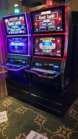 1380657-2 8 × Spelautomater WMS Twinstar – Lock it link-serien (2017)