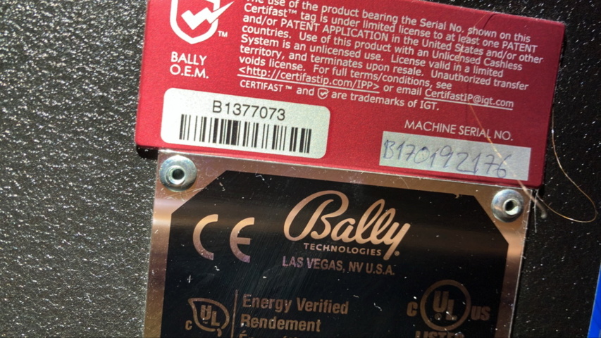 1380657-13 8 × Spelautomater WMS Twinstar – Lock it link-serien (2017)