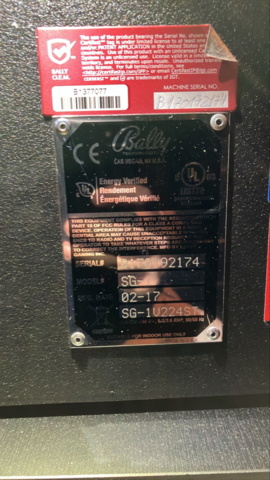 1380657-17 8 × Spelautomater WMS Twinstar – Lock it link-serien (2017)