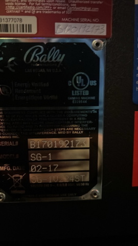 1380657-18 8 × Spelautomater WMS Twinstar – Lock it link-serien (2017)