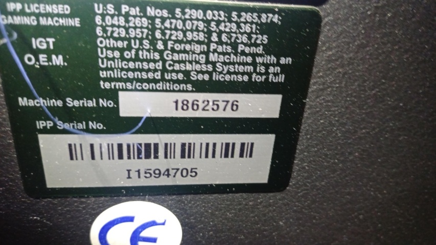 1380690-2 Slot machine IGT Trimline – Lucky Larry's lobster mania (2008)