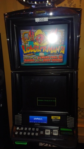 1380690-1 Slot machine IGT Trimline – Lucky Larry's lobster mania (2008)