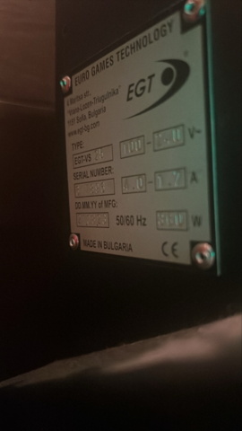 1380733-2 Slot machine EGT G32/32 VIP – Green general (2023) + VIP chair