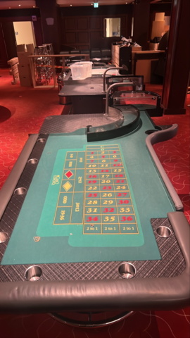 1380386-1 Roulettebord – right-handed, 283 × 167 cm