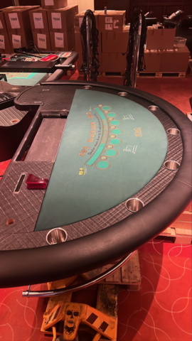 1380387-1 Blackjackbord, 225 × 155 cm