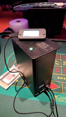 1380437-1 Card shuffler for poker, Bally Deckmate 2 (2014)