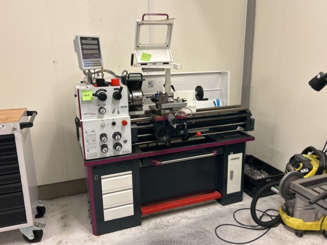 1360980-2 Svarv med verktygsvagn och tillbehör - Optimum TH 3309D -2022